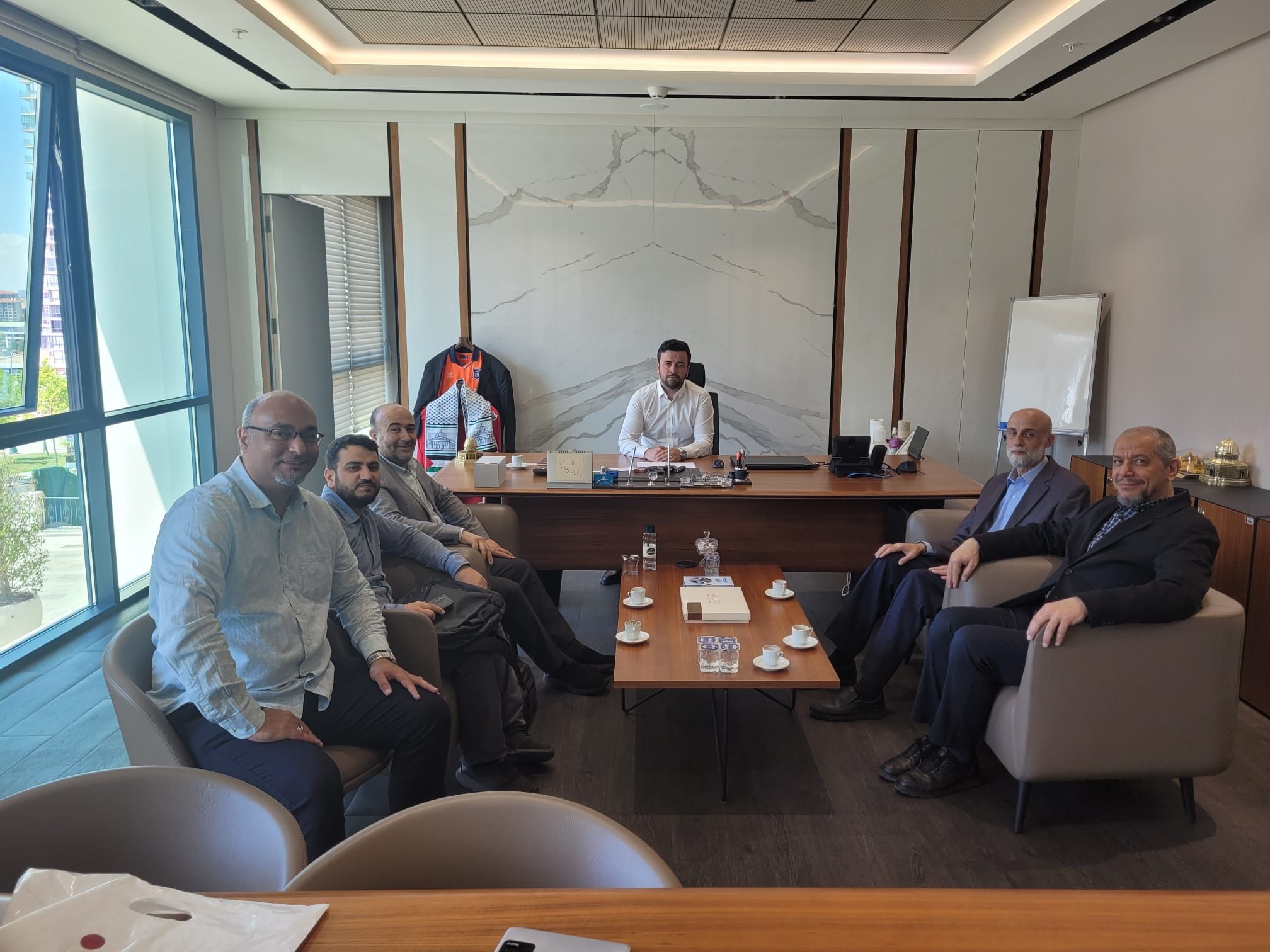 <span>زيارة إدارة وجدان لبلدية باشاك شهير اسطنبول</span>
